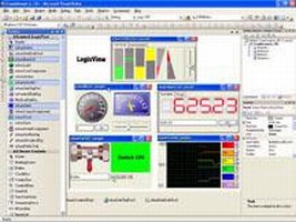 Software enables development of graphic user interface.