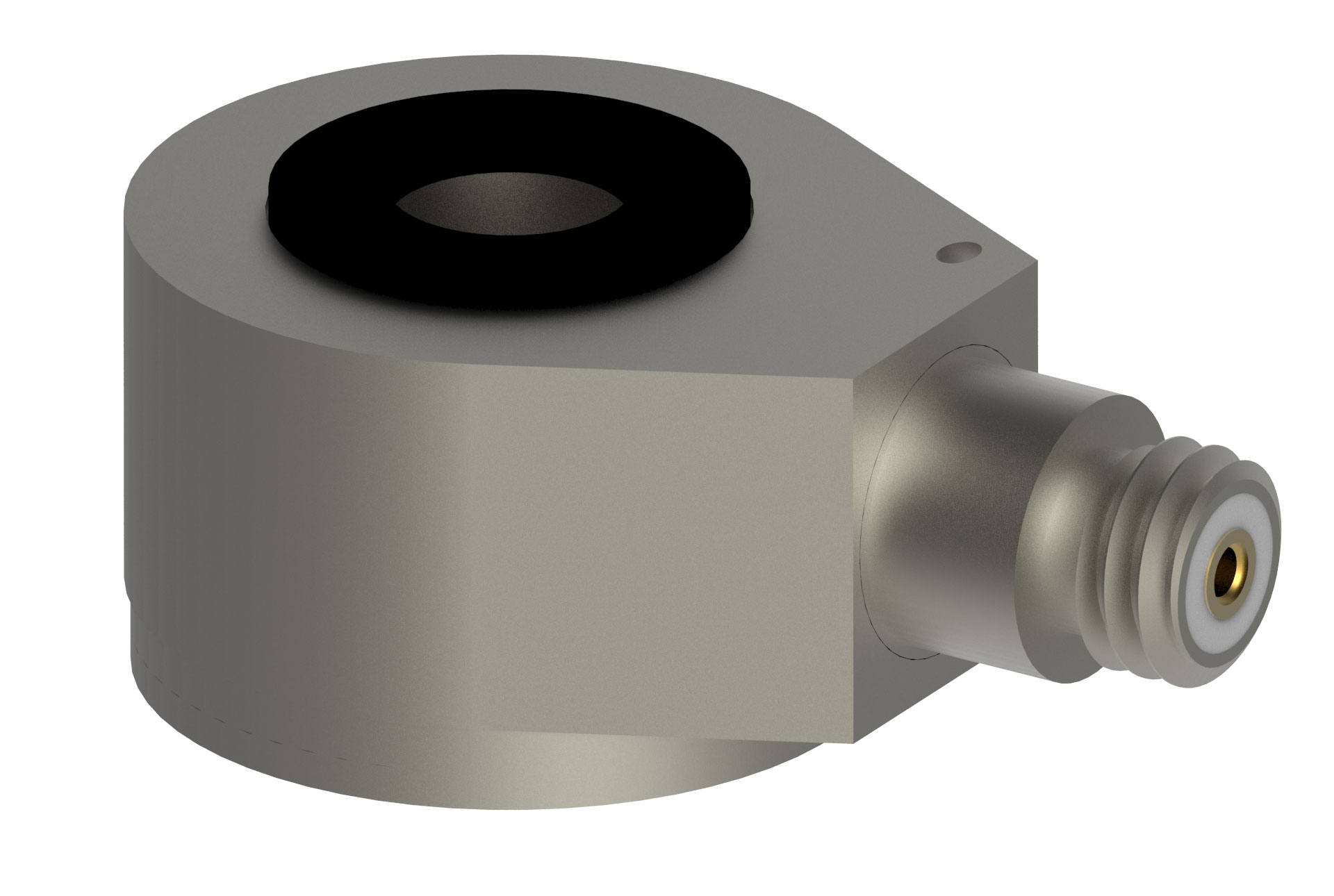 Piezoelectric Accelerometer has stable MOSFET electronics.