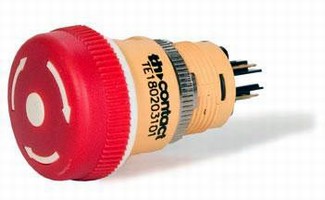 Emergency Stop Switches feature compact and rugged design.