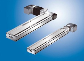 Linear Motion Systems come in 90 and 110 mm profile versions.