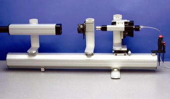 Lens Test Bench allows for both on-axis and off-axis testing.
