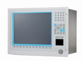 Industrial Panel PC features 15 in. XGA TFT LCD display.