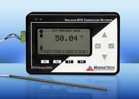 RTD Based Temperature Data Logger is N.I.S.T. traceable.