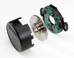Modular Magnetic Encoder features compact design.
