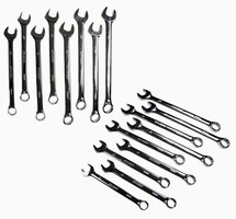Metric Wrench Sets come in 20-28 and 29-36 mm sizes.