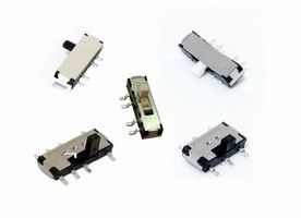 E-Switch Introduces 5 New Slide Switches