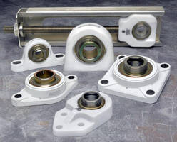 SKF® Solutions for Food and Beverage Processing: MRC® Brand MARATHON® Composite Mounted Bearing Units, Lightweight and Durable