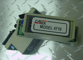 Strain Gage Signal Conditioner has 0-30 mV input range.