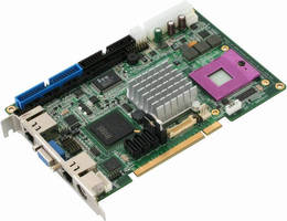 Single Board Computer utilizes GME965 and ICH8M chipset.