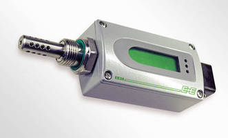 Compact Transmitter measures moisture content in oil.