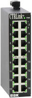 Ethernet Switch occupies only 41 mm of DIN-rail space.
