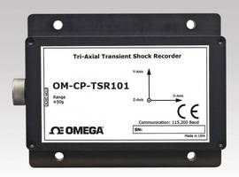 Tri-Axial Shock Data Logger is battery powered.