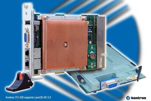 Kontron Dual Core 3U Compact PCI CPU Board Now Supports LynxOS-SE RTOS