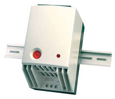 Enclosure Fan Heater has DIN Rail mountable design.