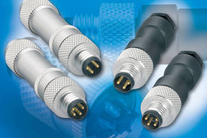 M8 Field-Attachable Connectors feature solder contacts.