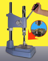 Bench Top Grommet Press features spring-assisted stroke.