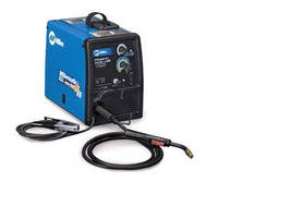 Portable MIG Welder can weld up to 3/8 in. thick mild steel.