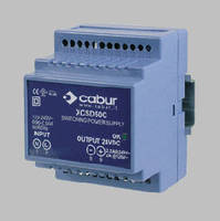 Power Supply offers universal 90-264 Vac input range.