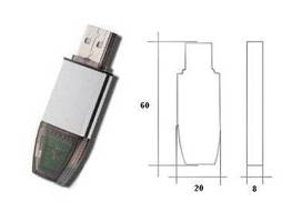 USB RFID Reader meets mobile office requirements.