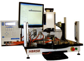 Welder performs reflow soldering, heat bonding and staking.