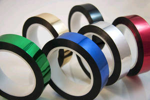 Metallized Mylar® Tapes come in 6 colors.