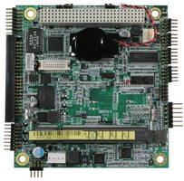 SBC features Intel® Atom processor N270 at 1.6 GHz, FSB533.