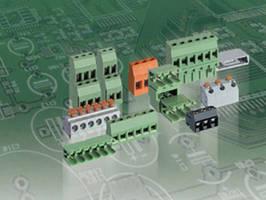 PCB Terminal Blocks suit automation and control equipment.