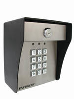 Stand-Alone Keypad is weatherproof and vandal-resistant.