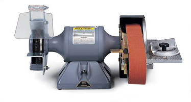 Belt Sander/Grinder provides motor speed of 3,600 rpm.