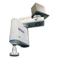 Robot features 350 mm SCARA arm.