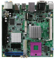 Mini-ITX Board features onboard dual gigabit LAN.