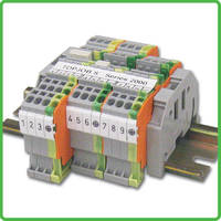 Terminal Block is rated for 600 V leads.