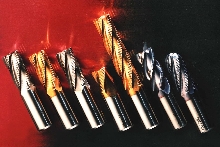 End Mills machine broad range of materials.