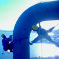 Rope Access Service facilitates quick work positioning.