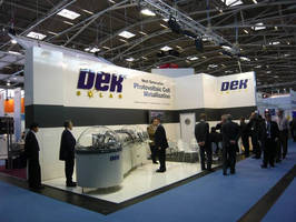 DEK PV1200 Attracts Huge Interest at Photon Munich