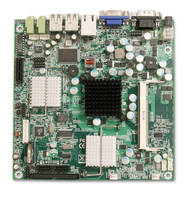 Mini-ITX Boards feature low power Intel Atom N270 processor.