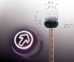 Nano Push Button measures 15.85 mm high and 15 mm dia.