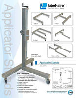 Label Applicator Stands come in variety of configurations.