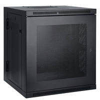 Wall Mount Enclosure provides 12U of rack space.