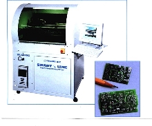Laser Cutter has built in vision system.