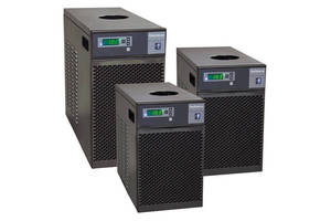 Compact Chillers provide up to 1,290 W of cooling at 20°C.