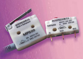 Sealed Switches suit industrial OEM applications.