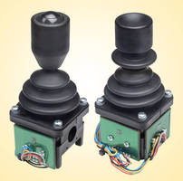 Finger-Operated Joystick provides 1 and 2 axis control.