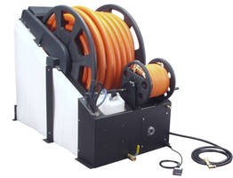 Hose Reel Cradle accommodates up to 3 roto-molded reels.