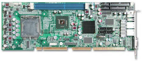 SBC features Intel G41 Express Chipset with GMA X4500.