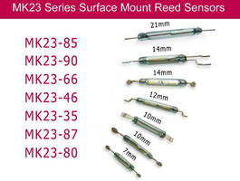 Compact Surface Mount Reed Sensors are RoHS compliant.