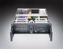 Rack Mount Chassis is acoustically treated to reduce noise.