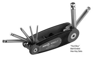 Ball-Ended Hex Key Sets are RoHS-compliant.