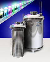 Inlet Trap collects condensable byproducts of LED manufacturing.