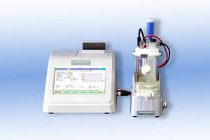 Coulometric Titrator performs multi-sample analyses.